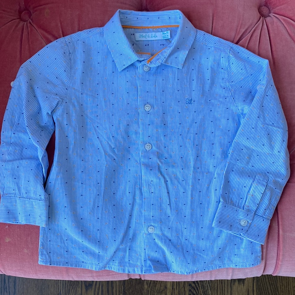 Boys button down.